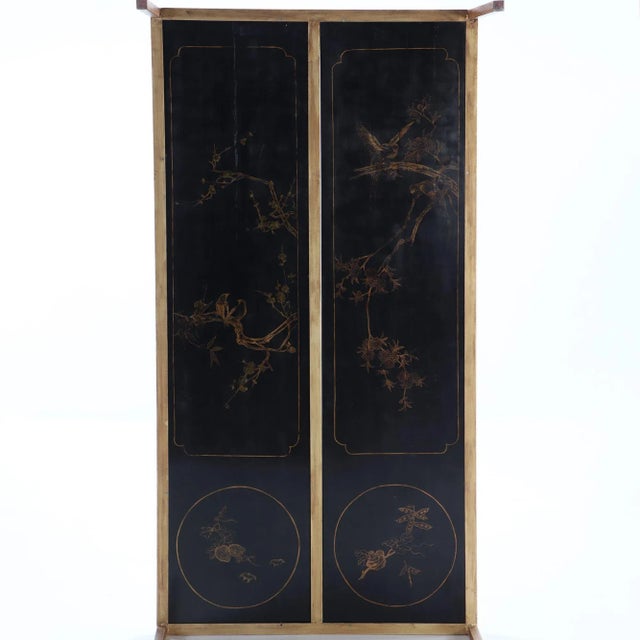 Pair of Large Gilt Iron Coffee Tables With Chinese Decorated Tops C 1940 For Sale - Image 12 of 12