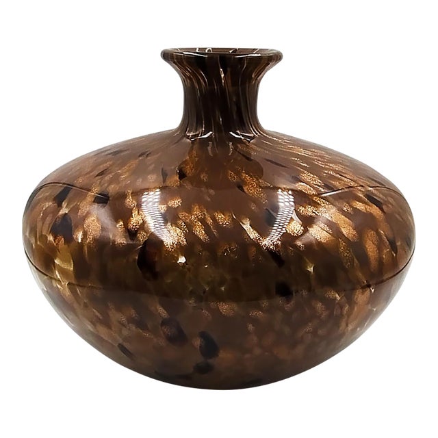 1960s Gorgeous Vase in Murano Glass. Made in Italy For Sale