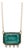 6ct Emerald Pendant With Natural Diamond Accents in Solid 14k Gold | Em 15x10mm For Sale