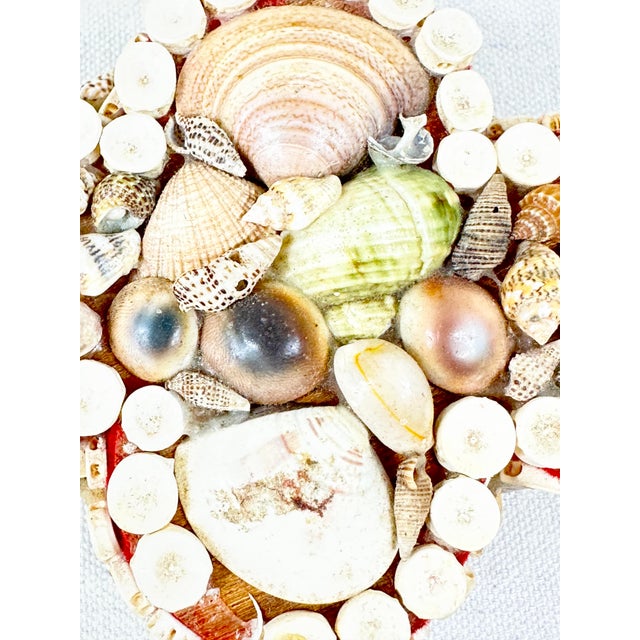 Vintage Seashell Jewelry Box For Sale In New Orleans - Image 6 of 9