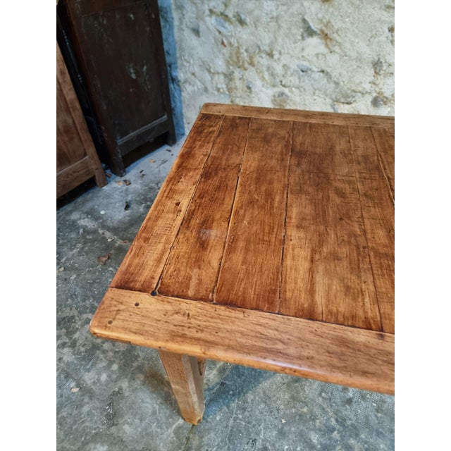 French Walnut Dining Table with Drawer, Late 19th Century For Sale - Image 12 of 18