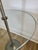 Silver Pair of Laurel Floor Lamps With Glass Side Table For Sale - Image 8 of 12