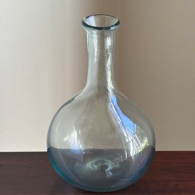 Mid-20th Century Blown Glass Bud Vase For Sale - Image 4 of 13