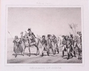 Hippolyte Bellangé, Napoleon, Original Lithograph, 1846