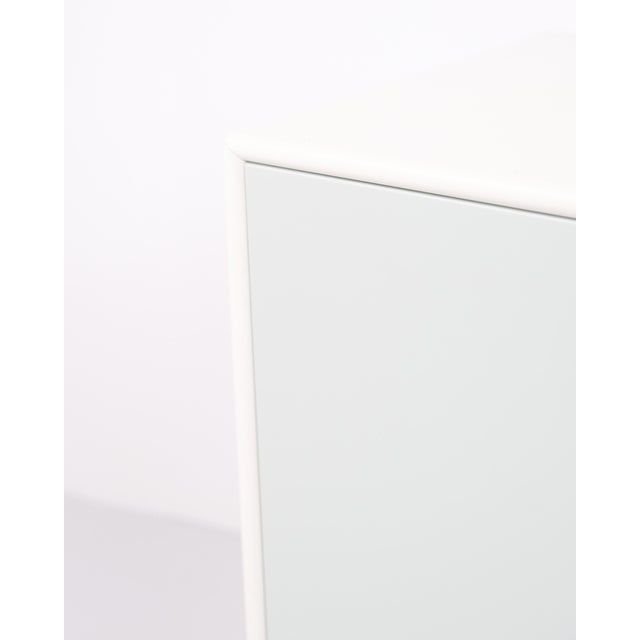 Model 1118 Module Cabinet with Mint Green Doors and Brown Handles from Montana For Sale - Image 5 of 12
