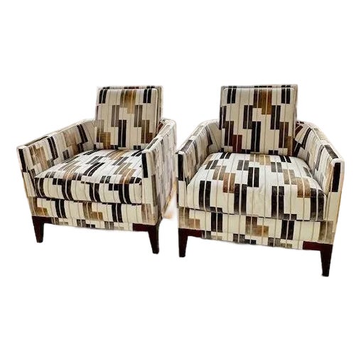 Pair RJones Arm Chairs 2 Pair Available For Sale