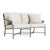 Brown Jordan Venetian Loveseat, Mica frame with Fusion Natural fabric For Sale - Image 12 of 12