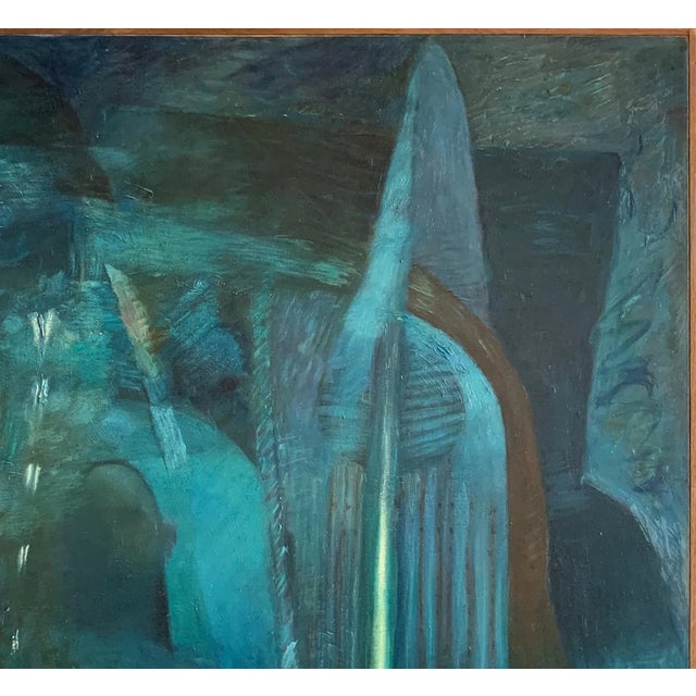 William Shields Jr. 1925-2010 "A Special Place" 1991 Oil on canvas 48"x48" artist framed Signed and dated lower right...