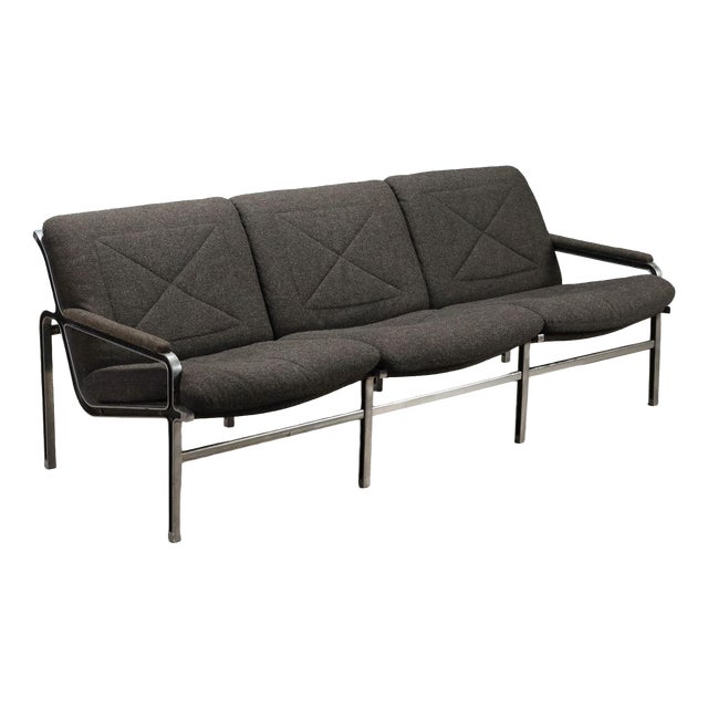 Vintage Sofa attributed to André Vandenbeuck from Strässle For Sale