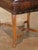 Late 19th Century 19th Century French Louis XV Walnut Desk Chair With Embossed Leather For Sale - Image 5 of 9