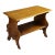 Vintage Early American Style Mahogany Library Console Book Stand Side End Table For Sale