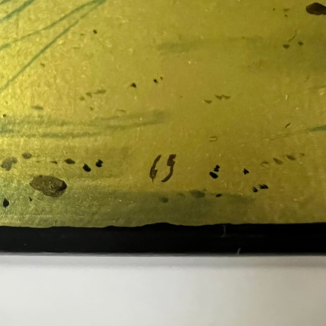 Fedoskino Lacquer Box With Original Box, After Savrasov’s “Грачи Прилетели,” Ussr, C. 1960s–1980s For Sale - Image 15 of 17