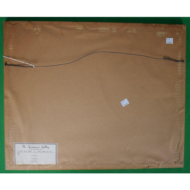 Traditional Mid 20th Century Huntsmen Shooting Drawing by Henry Alken For Sale - Image 3 of 5