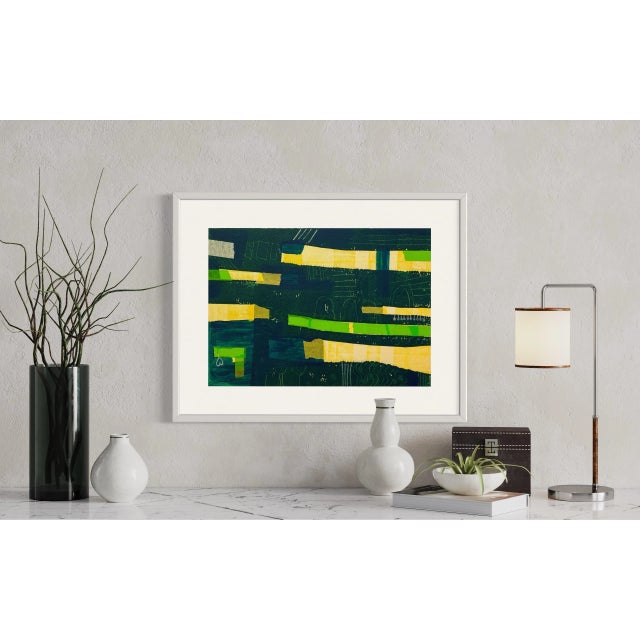 2010s Contemporary Mixed Media Painting, "La Brea #1" For Sale - Image 5 of 5