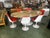 Textile Swivel Chairs attributed to Eero Saarinen for Knoll Inc. / Knoll International, 1970s, Set of 6 For Sale - Image 7 of 8