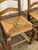 Rustic 1970s Rustic Chairs With Woven Seat- Set of 4 For Sale - Image 3 of 12