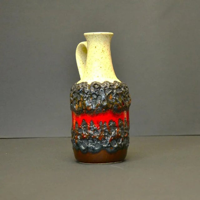 Lawa Vases from Bay Keramik, 1970s, Set of 2 For Sale - Image 4 of 13