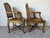 Vintage Hollywood Regency French Louis XV-Style Giltwood Cane Armchairs – A Pair For Sale In Miami - Image 6 of 14