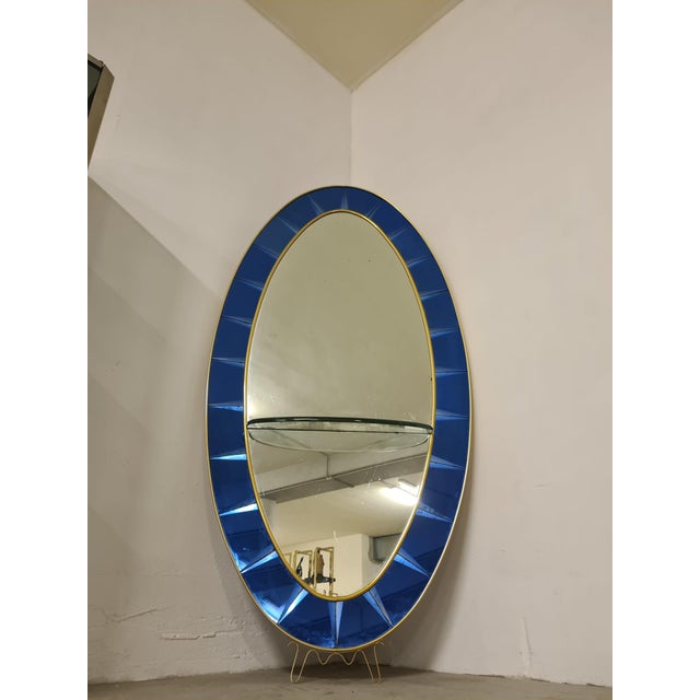 Large Mirror from Cristal Art For Sale - Image 3 of 18