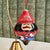 Vintage Pier 1 Li Bien Nutcracker Glass Christmas Ornament - Reverse Hand Painted Blown Glass Holiday Decor For Sale - Image 4 of 10
