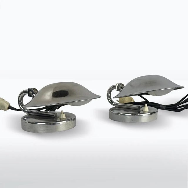 Period: Functionalism, manufacturer: Napako, (marked) date year of production: 1930 - 1939, material: chrome construction....