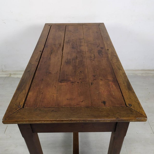 Rustic Office Workshop Table For Sale - Image 18 of 18