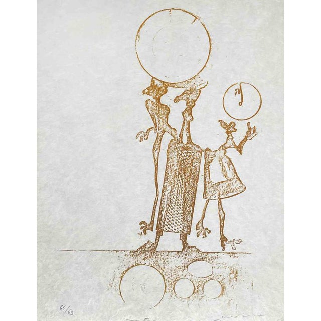 Max Ernst, Wunderhorn, 68/69, 1970s, Lithograph For Sale