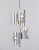 Mid-Century Modern Mid Century Italian Aluminum 6 Light Fixture For Sale - Image 3 of 13
