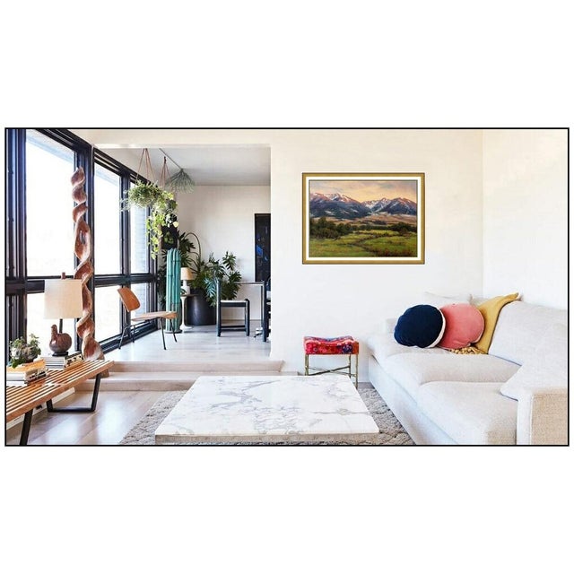 Message us to inquire about custom framing options! (Included for free with every purchase) This artwork, "Yellowstone...