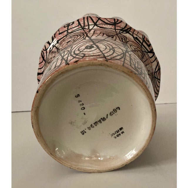 Mid 20th Century Italian Pottery Planter New Old Stock For Sale - Image 4 of 6