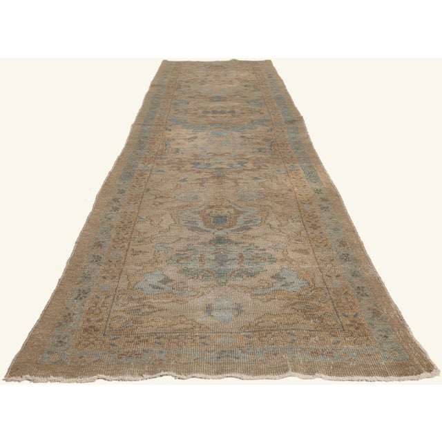 Contemporary Vintage Persian Sultanabad Rug, 02'11 X 13'06 For Sale - Image 3 of 10