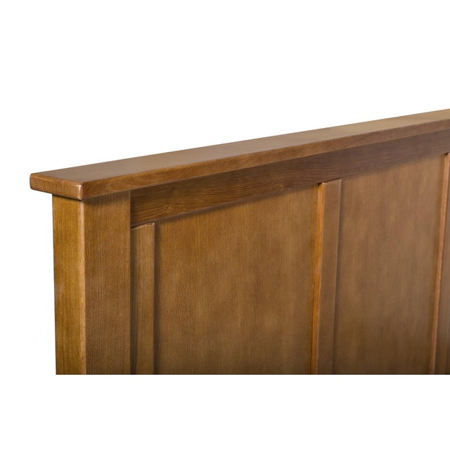 2020s Mission Oak Panel Bed - Michael's Cherry For Sale - Image 5 of 7