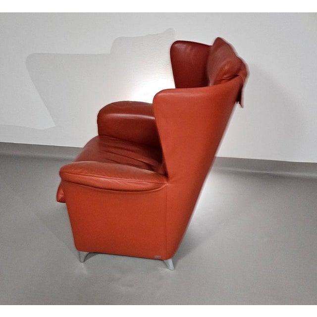 Set of DS-23 Lounge Chair and Ottoman by Franz Josef Schulte for de Sede For Sale - Image 16 of 18