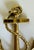 Here is a charming vintage brass nautical lamp finial, believed to date to the mid-to-late 20th century. Designed in the...