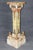 19th C French Onyx and French Empire Champleve Pedestal For Sale - Image 10 of 10