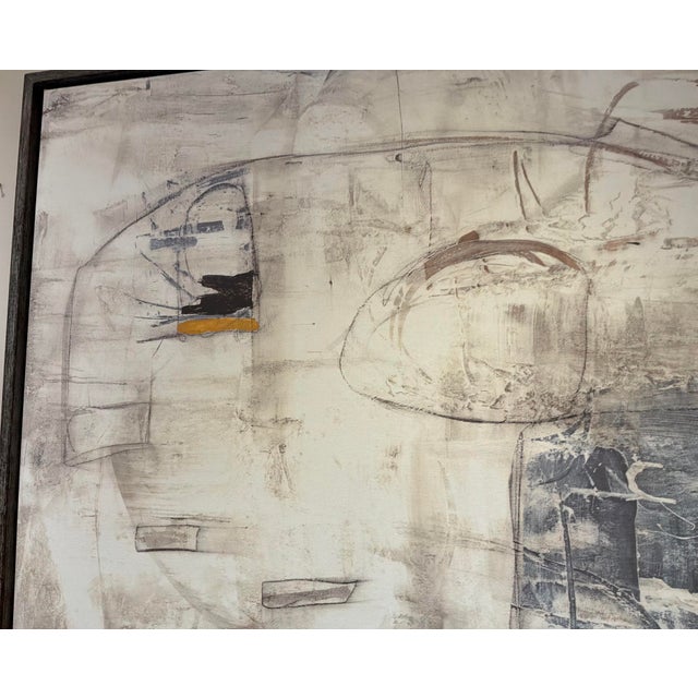 Abstract Revelation Abstract Modern Boom Town Framed Giclee on Canvas For Sale - Image 3 of 6