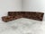 Vintage modular sofa by laauser, 1970s. Set of 7 elements with fantastic botanical/jungle velvet upholstery. Completely...