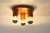 Brown Vintage Japandi Style Ceiling Light, 1970s For Sale - Image 8 of 9