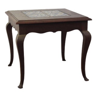 Vintage California Tile Top Occasional Table For Sale