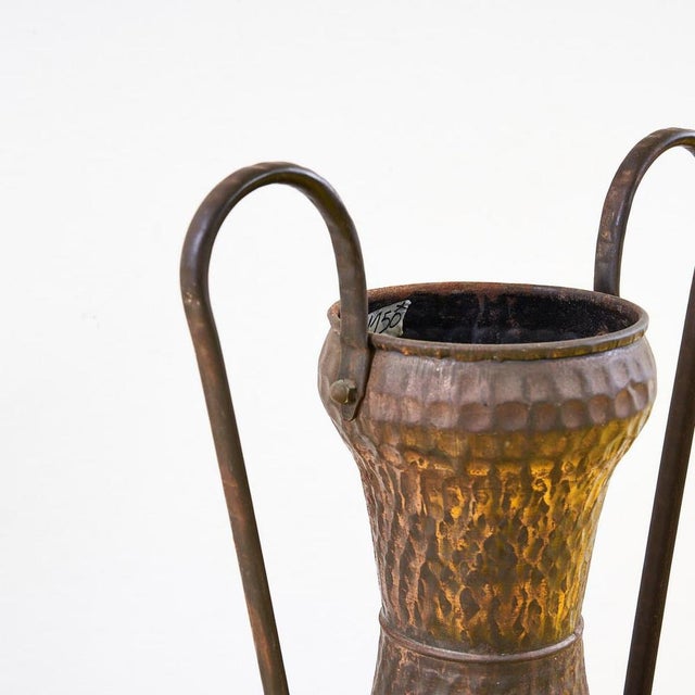 Copper umbrella stand height: 62 width: 42 diameter: 19 additional information style: vintage production period: 1940 –...