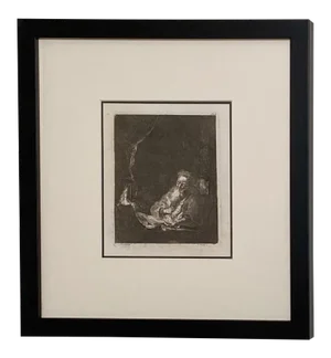Late 18th Century Rembrandt Etching #28, by Francesco Novelli