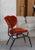 Franco Albini Midentury Chair in Orange For Sale - Image 4 of 7