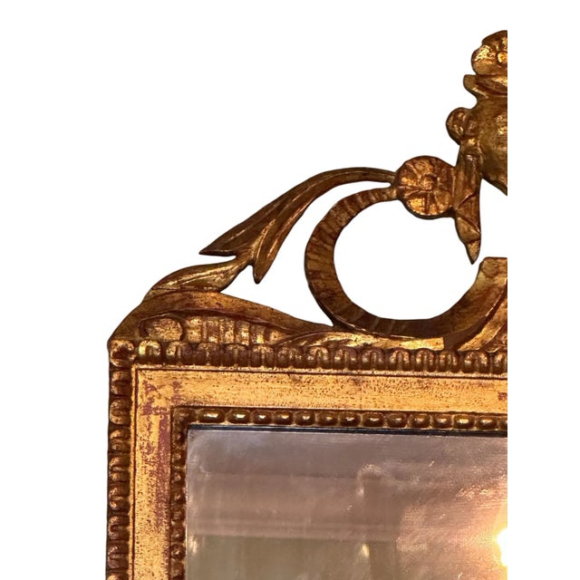 Traditional Fine 18th Century French Gilt Wood Mirror, Circa 1755 For Sale - Image 3 of 9