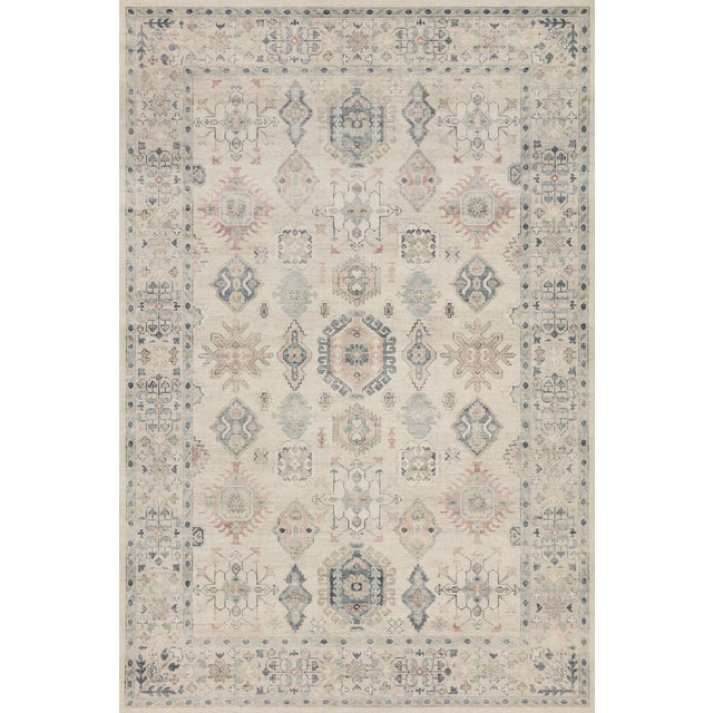Loloi Rugs Hathaway Beige/Multi 2'-0" x 5'-0" Area Rug For Sale