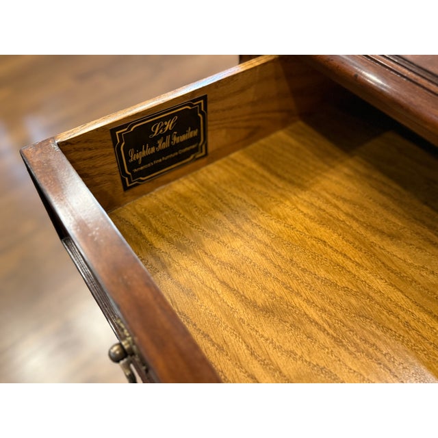 Wood Traditional Mahogany Credenza by Leighton Hall - Showroom Sample For Sale - Image 7 of 10