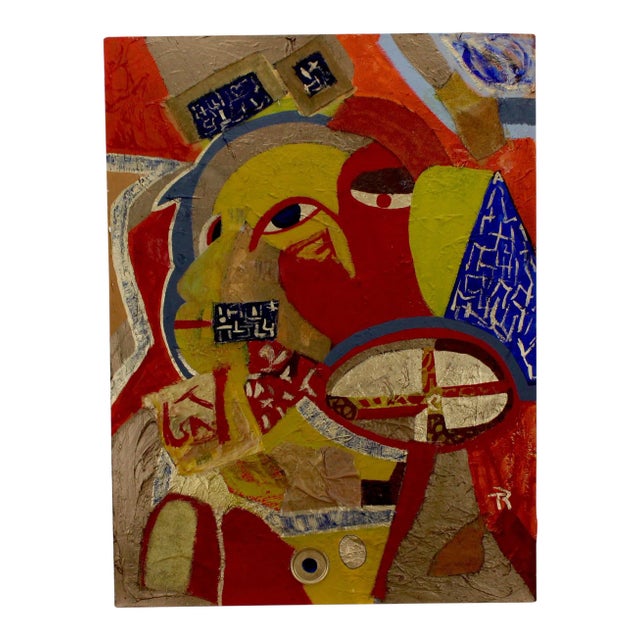 Abstract Acrylic Painting " Transition" For Sale