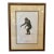 Pair of Hand Tinted Monkey Prints by Audbert For Sale