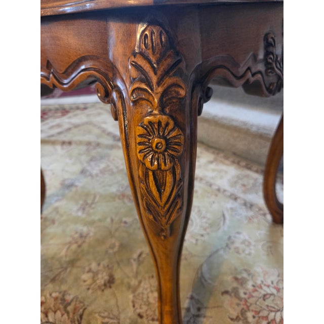 Vintage French Carved Side Table For Sale In Indianapolis - Image 6 of 10