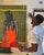 Guardians of the Sanctuary explores identity, protection, and inner strength through mixed media on canvas. The piece...