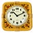 Vintage Ceramic Kitchen Wall Clock from Kienzle, 1960s For Sale